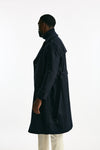 Trench doppiopetto in lana blu men Tagliatore - 3
