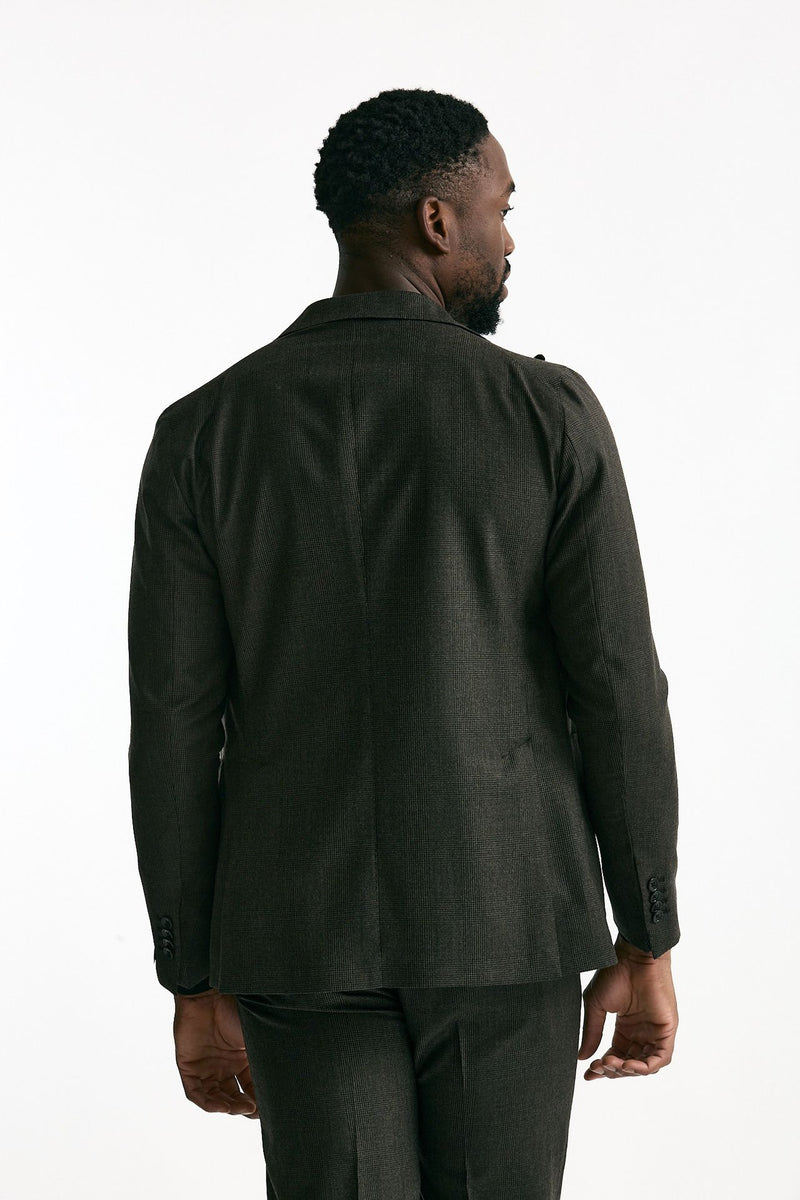 Abito doppiopetto MONTECARLO Galles marrone men Tagliatore - 3