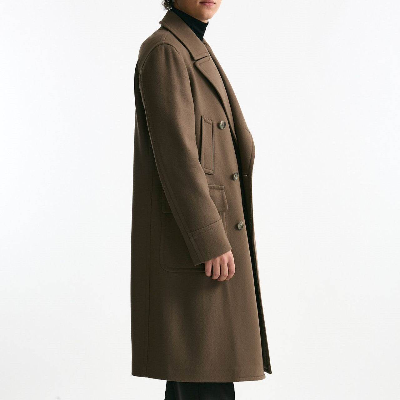 Cappotto PINO LERARIO doppiopetto cammello men Tagliatore - 12