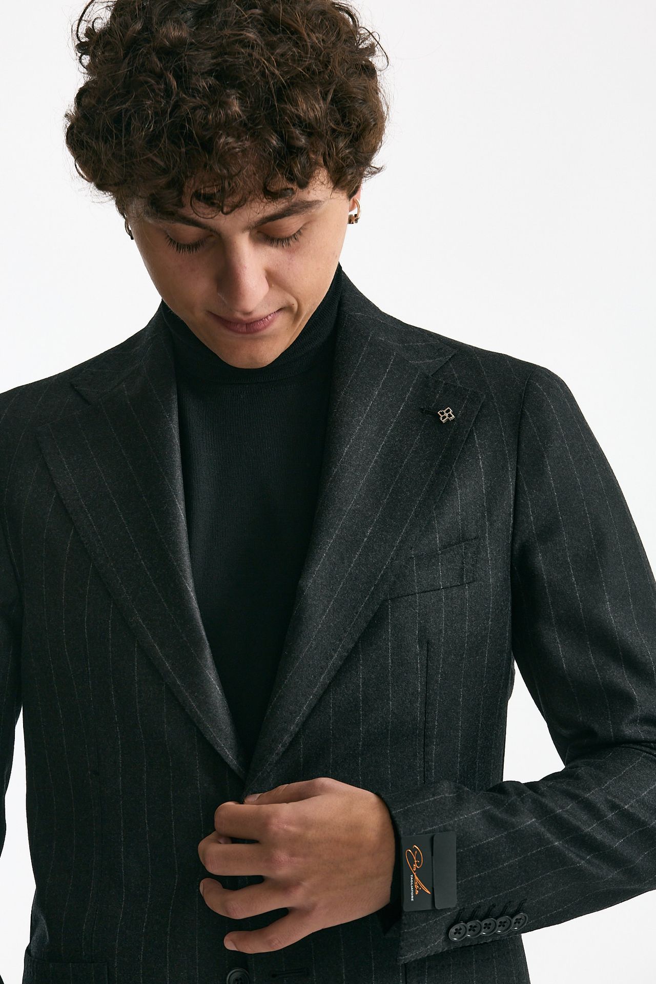 Abito monopetto PINO LERARIO grigio men Tagliatore - 5