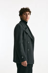 Peacoat in lana grigio men Tagliatore - 3