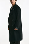 Cappotto PINO LERARIO doppiopetto nero men Tagliatore - 4