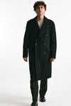 Cappotto PINO LERARIO doppiopetto nero men Tagliatore - 7