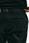 Pantalone in denim di cotone fermo nero men White sand - 7