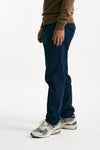 Pantalone in denim di cotone fermo blu men White sand - 4