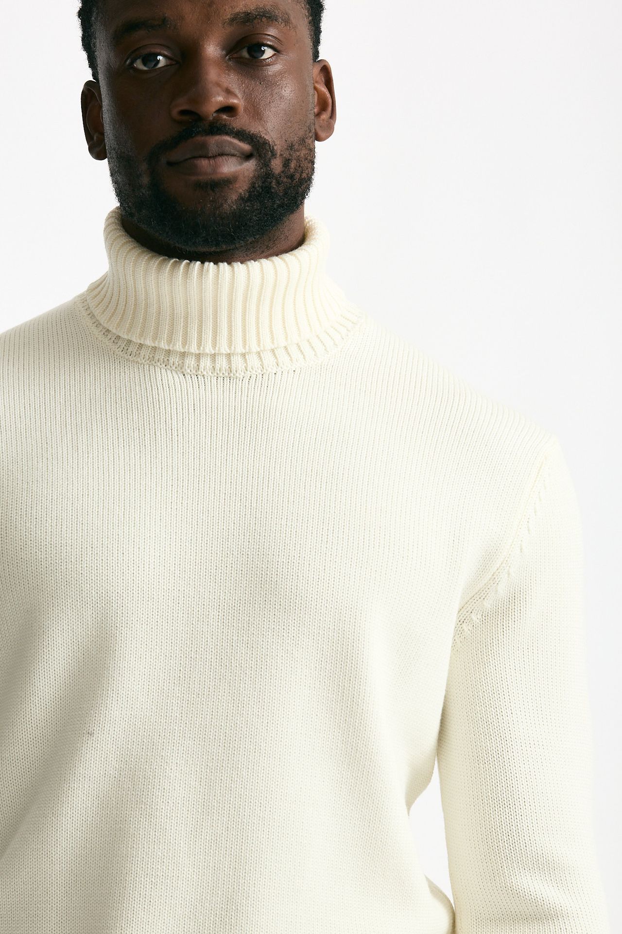 Dolcevita in lana bianco men Zanone - 5