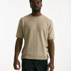 T shirt in lino e poliammide beige men Atomo factory - 6