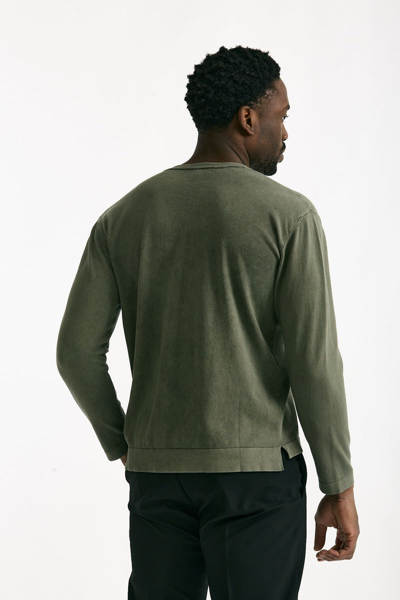 Maglia in cotone militare men Atomo factory - 3