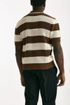 Polo in misto cotone rigato men Atomo factory - 3