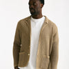 Cardigan in cotone e poliestere beige men Atomo factory - 7