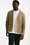 Cardigan in cotone e poliestere beige men Atomo factory - 1
