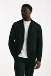 Cardigan in cotone e poliestere nero men Atomo factory - 2