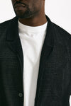 Cardigan in cotone e poliestere nero men Atomo factory - 5