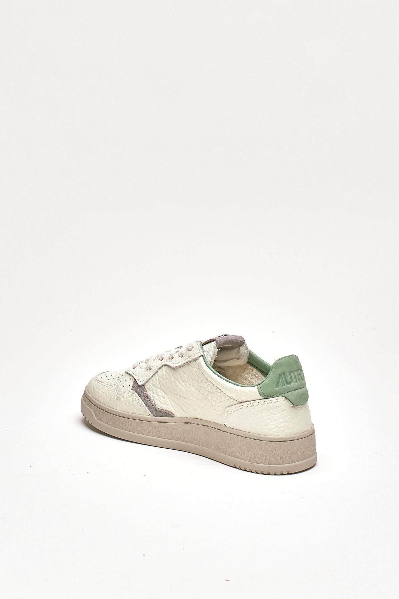 Sneakers MEDALIST LOW-AULM-NE16 in pelle martellata men Autry - 3
