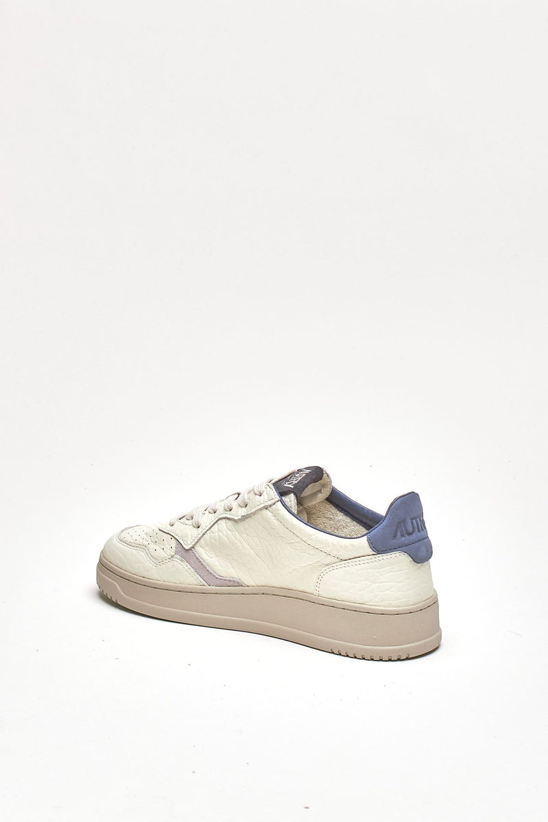 Sneakers MEDALIST LOW-AULM-NE12 in pelle martellata men Autry - 3