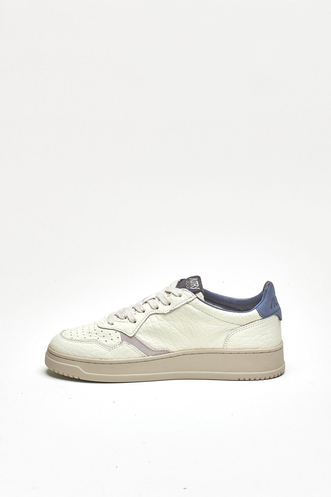 Sneakers MEDALIST LOW-AULM-NE12 in pelle martellata men Autry - 4