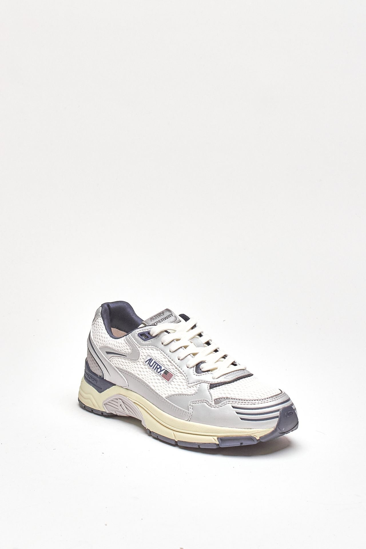 Sneakers HYPERWAY – HYLM-MV04 in mesh e suede men Autry - 2