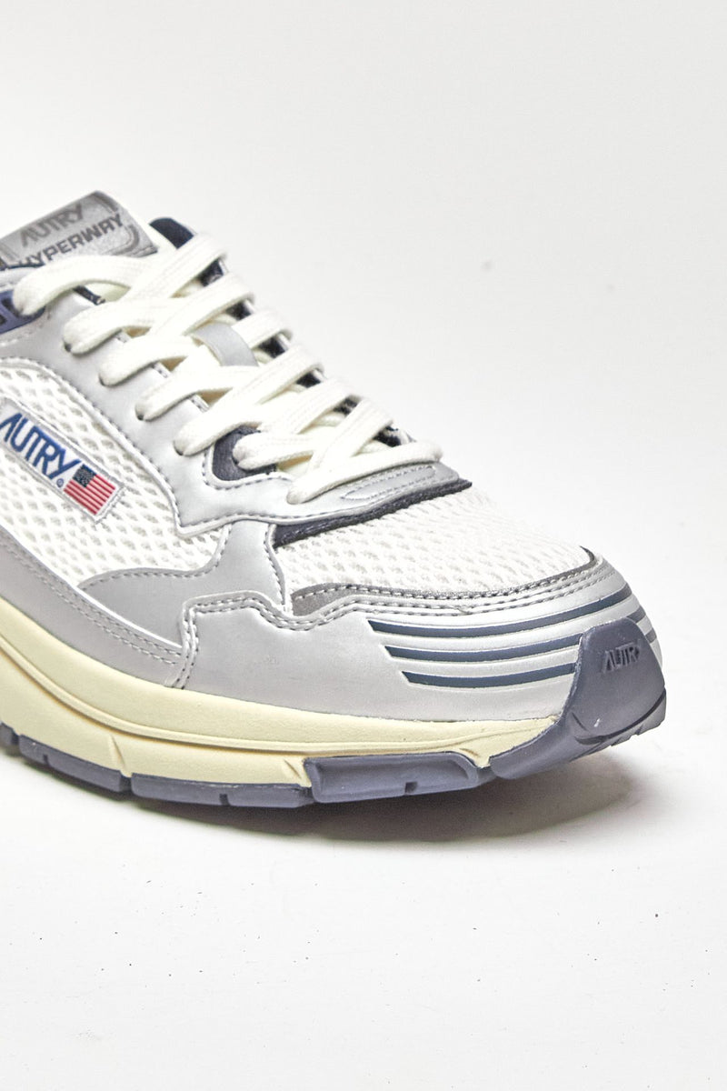 Sneakers HYPERWAY – HYLM-MV04 in mesh e suede men Autry - 5