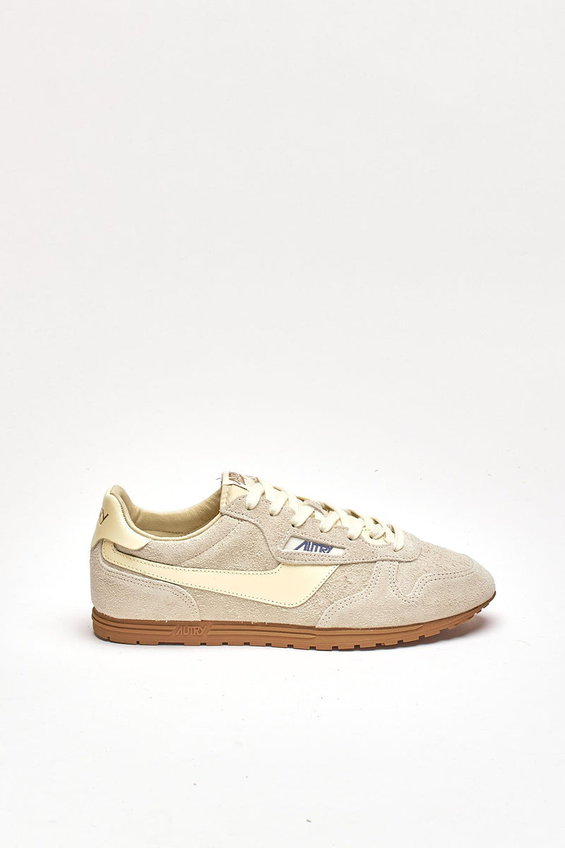 Sneakers WINDSPIN LOW – WSLM-UB01 in suede rasato e pelle men Autry - 1