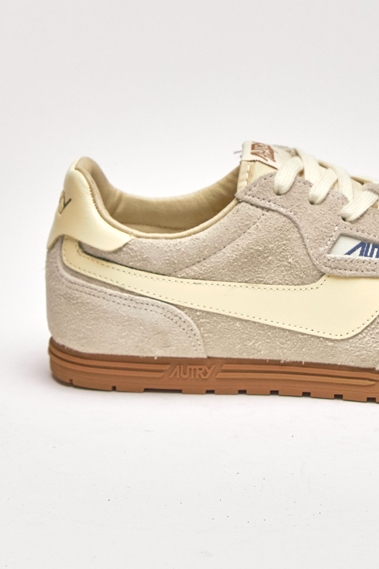 Sneakers WINDSPIN LOW – WSLM-UB01 in suede rasato e pelle men Autry - 6