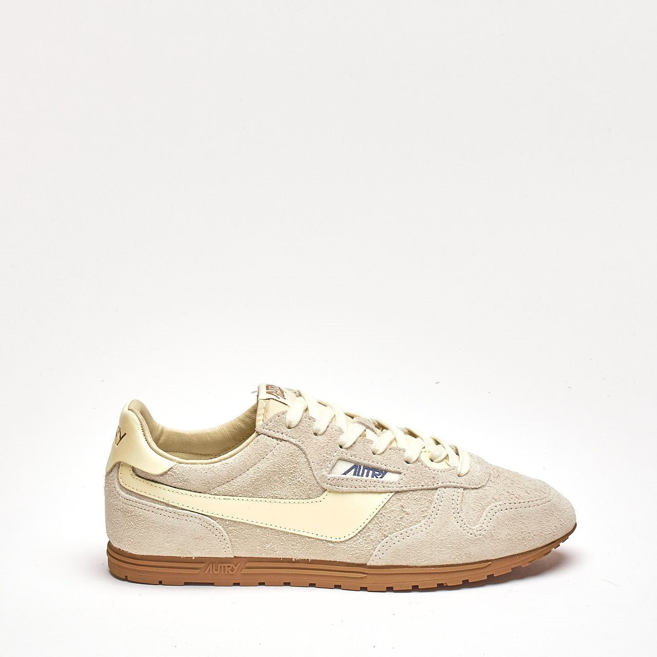 Sneakers WINDSPIN LOW – WSLM-UB01 in suede rasato e pelle men Autry - 8