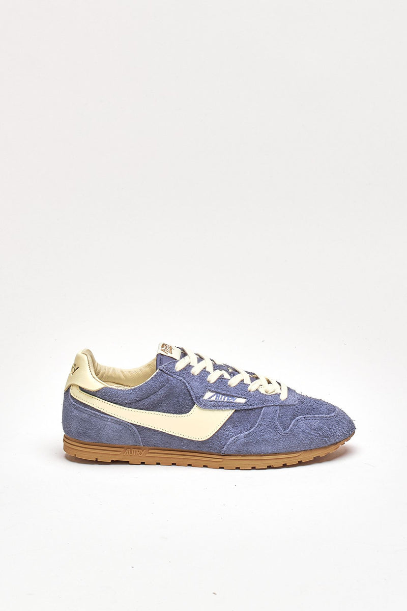 Sneakers WINDSPIN LOW – WSLM-UB28 in suede rasato e pelle men Autry - 1