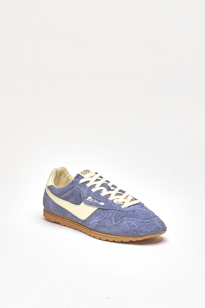 Sneakers WINDSPIN LOW – WSLM-UB28 in suede rasato e pelle men Autry - 2