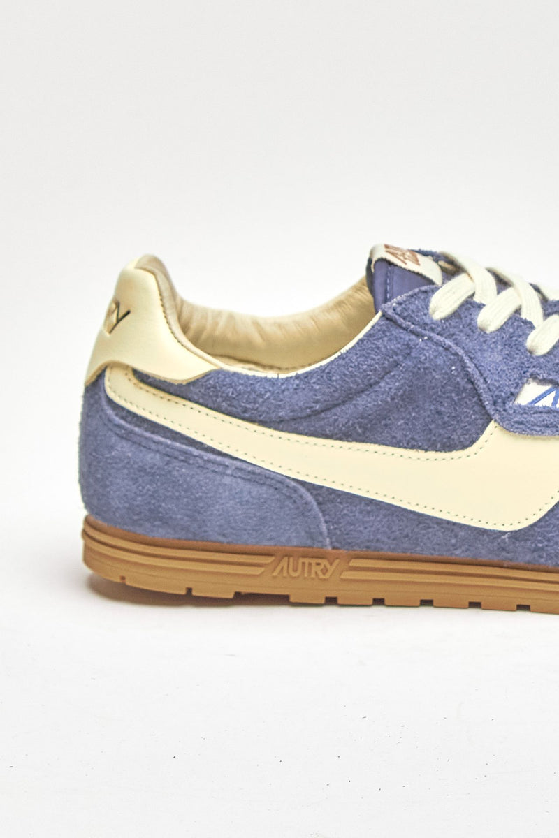Sneakers WINDSPIN LOW – WSLM-UB28 in suede rasato e pelle men Autry - 6