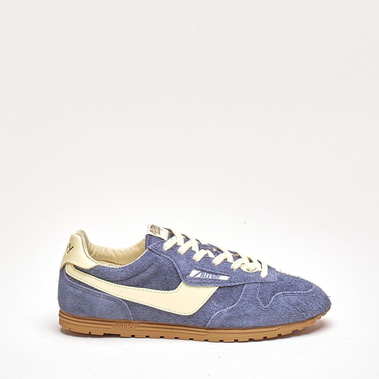 Sneakers WINDSPIN LOW – WSLM-UB28 in suede rasato e pelle men Autry - 8