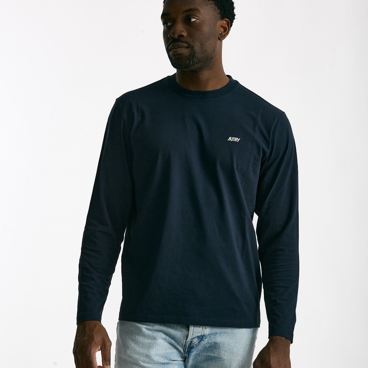 T-shirt in cotone blu men Autry - 6