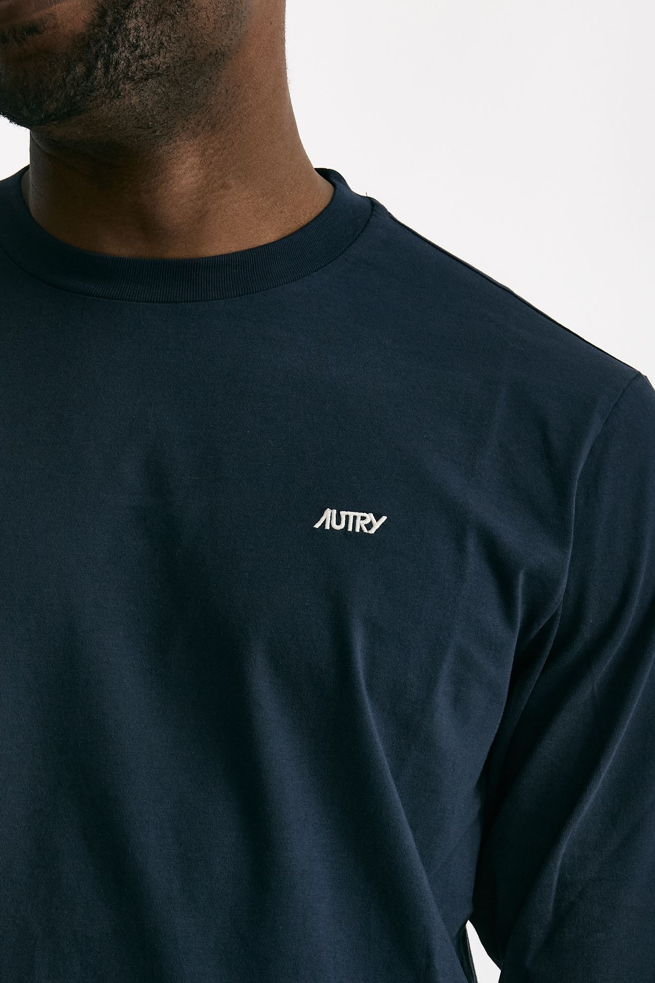 T-shirt in cotone blu men Autry - 5