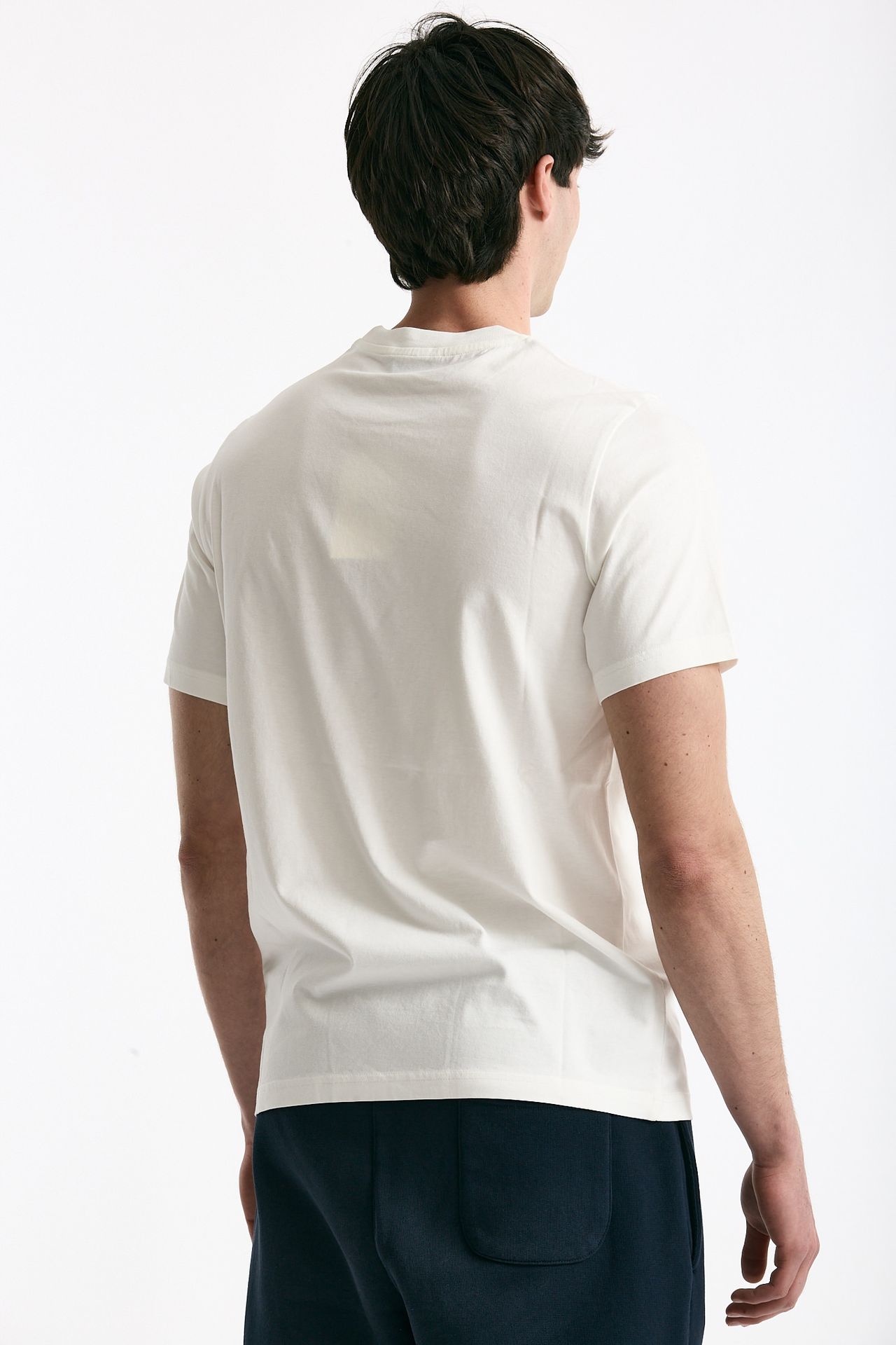 T-shirt girocollo in cotone bianco men Autry - 4