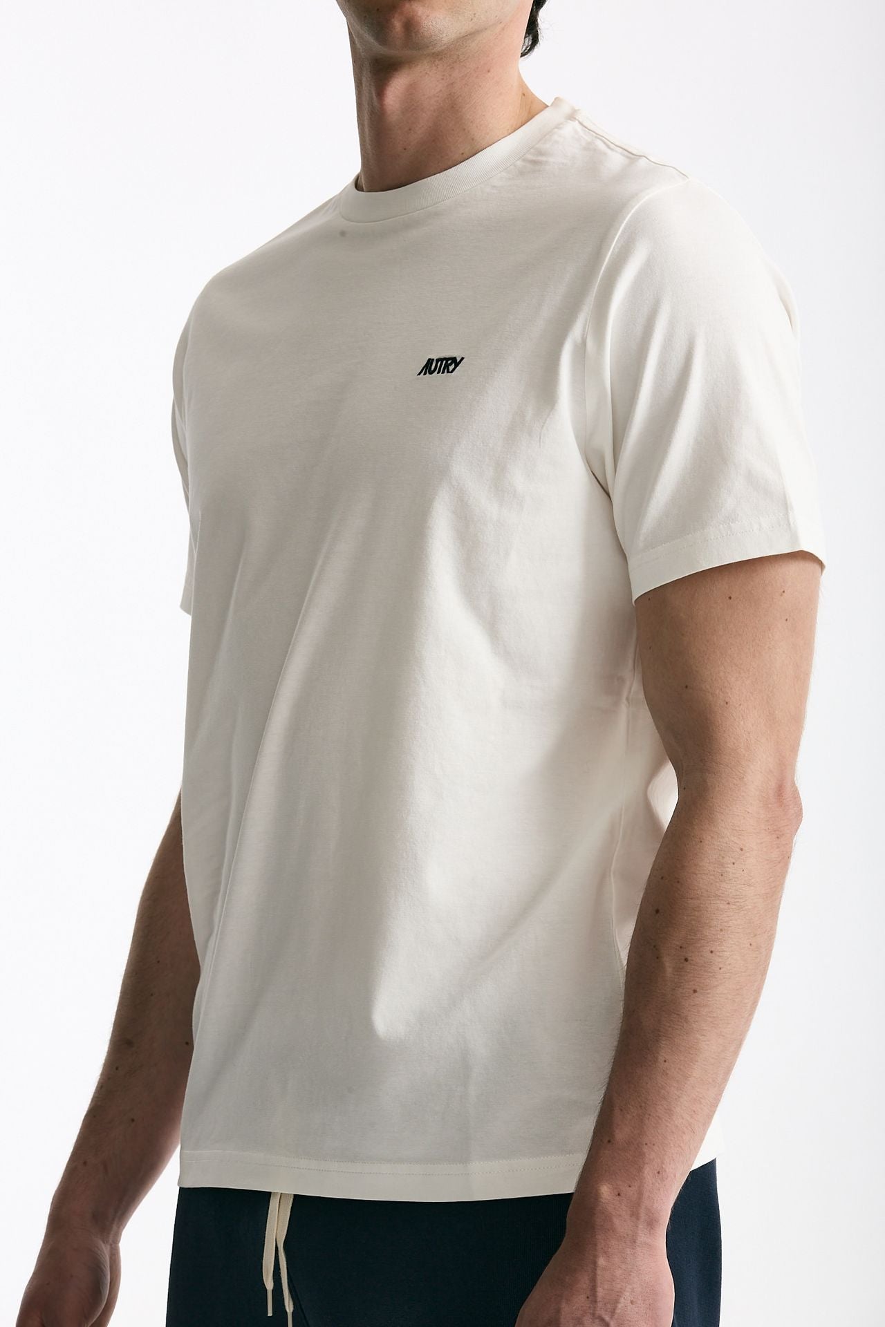 T-shirt girocollo in cotone bianco men Autry - 2