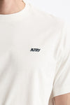 T-shirt girocollo in cotone bianco men Autry - 5