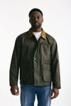 Giacca MODERN BEDALE WAX in cotone cerato verde men Barbour - 2