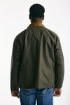 Giacca MODERN BEDALE WAX in cotone cerato verde men Barbour - 4