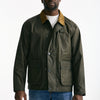Giacca MODERN BEDALE WAX in cotone cerato verde men Barbour - 10