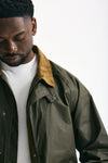Giacca MODERN BEDALE WAX in cotone cerato verde men Barbour - 5
