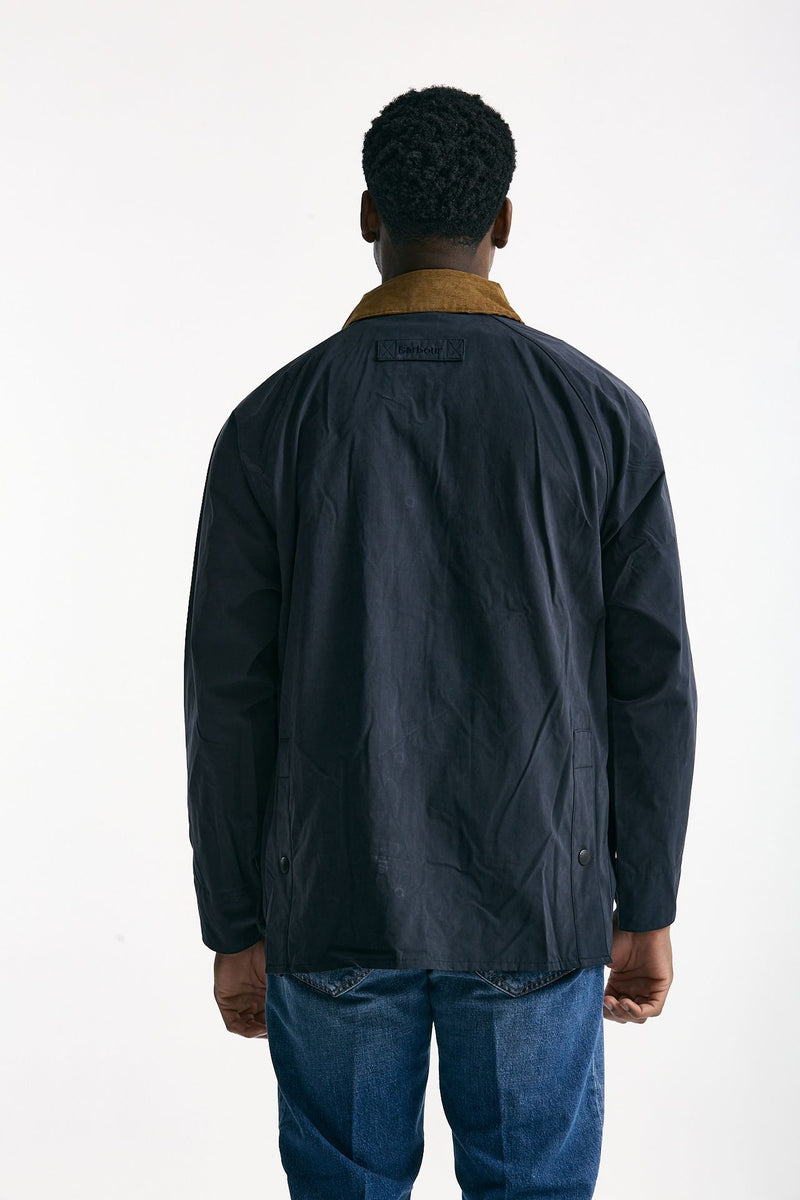 Giacca ICONS BEDALE CASUAL in cotone cerato blu men Barbour - 3