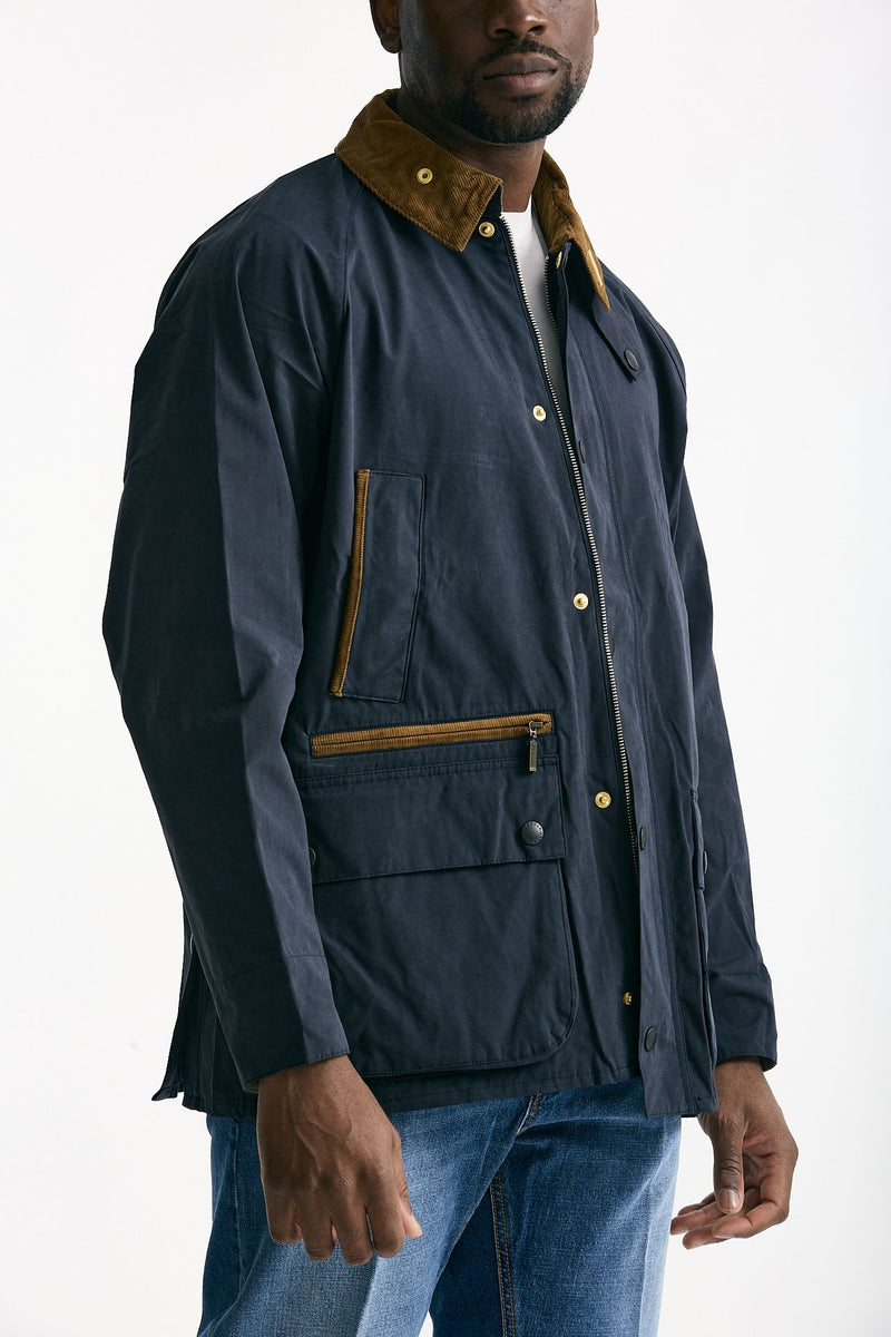 Giacca ICONS BEDALE CASUAL in cotone cerato blu men Barbour - 4