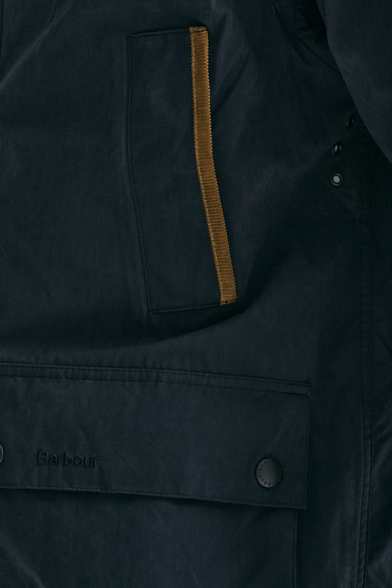 Giacca ICONS BEDALE CASUAL in cotone cerato blu men Barbour - 8