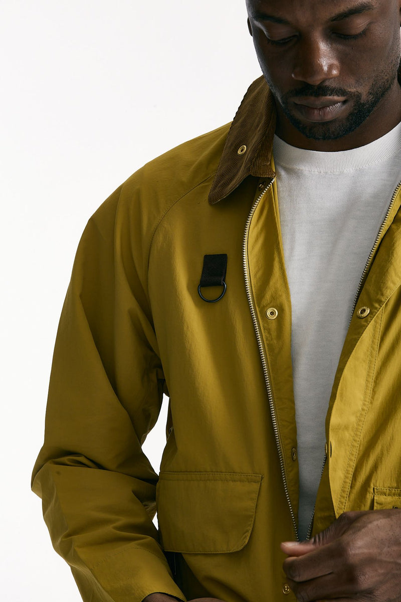 Giacca ICONS SPEY in cotone e nylon lavato giallo men Barbour - 8