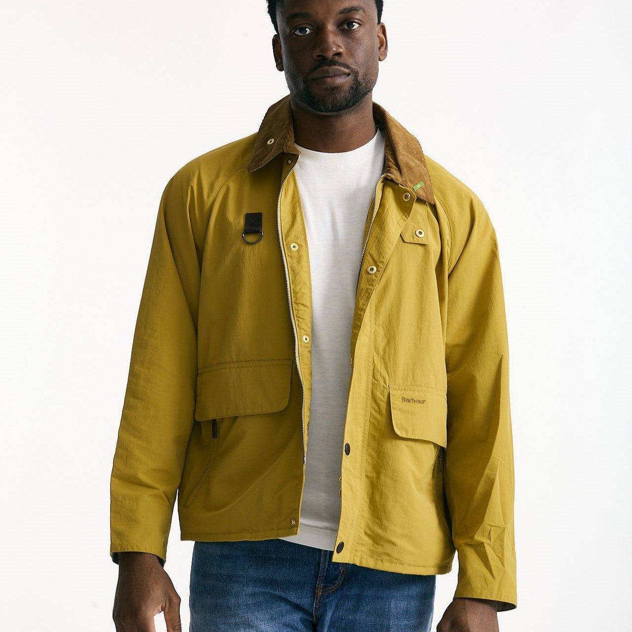 Giacca ICONS SPEY in cotone e nylon lavato giallo men Barbour - 11