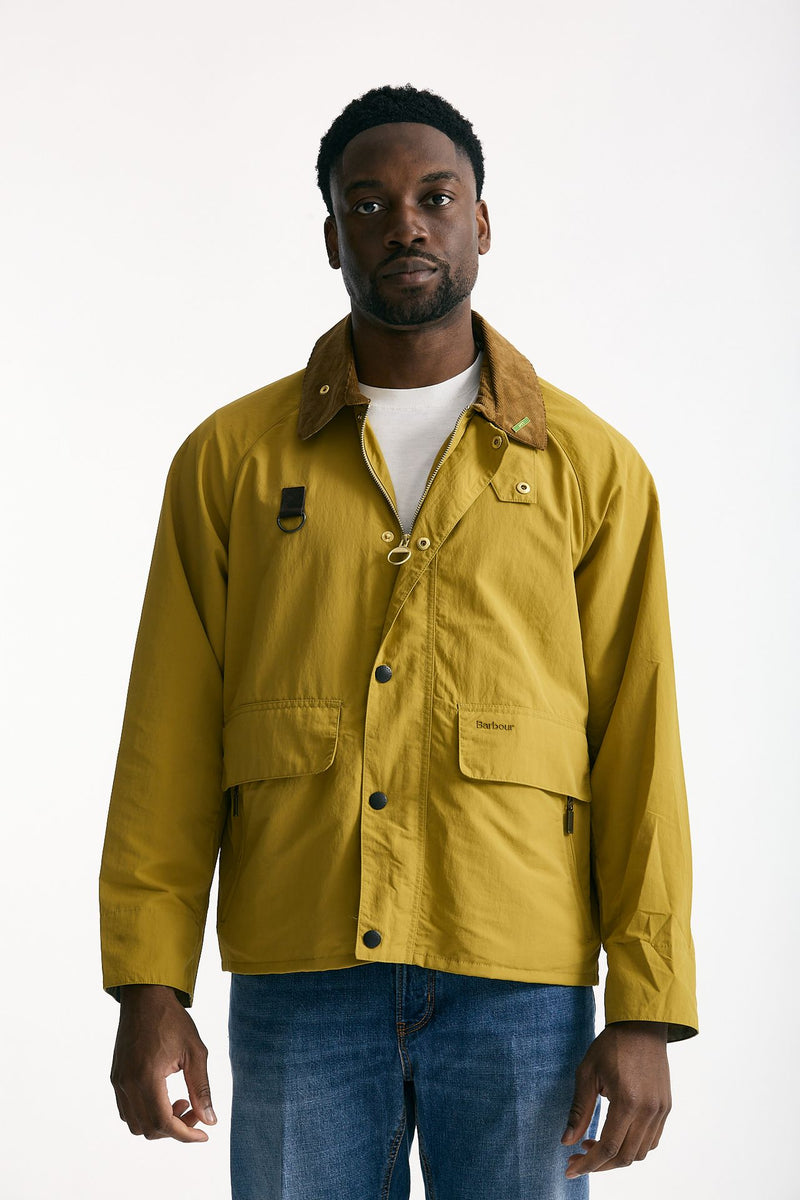 Giacca ICONS SPEY in cotone e nylon lavato giallo men Barbour - 9