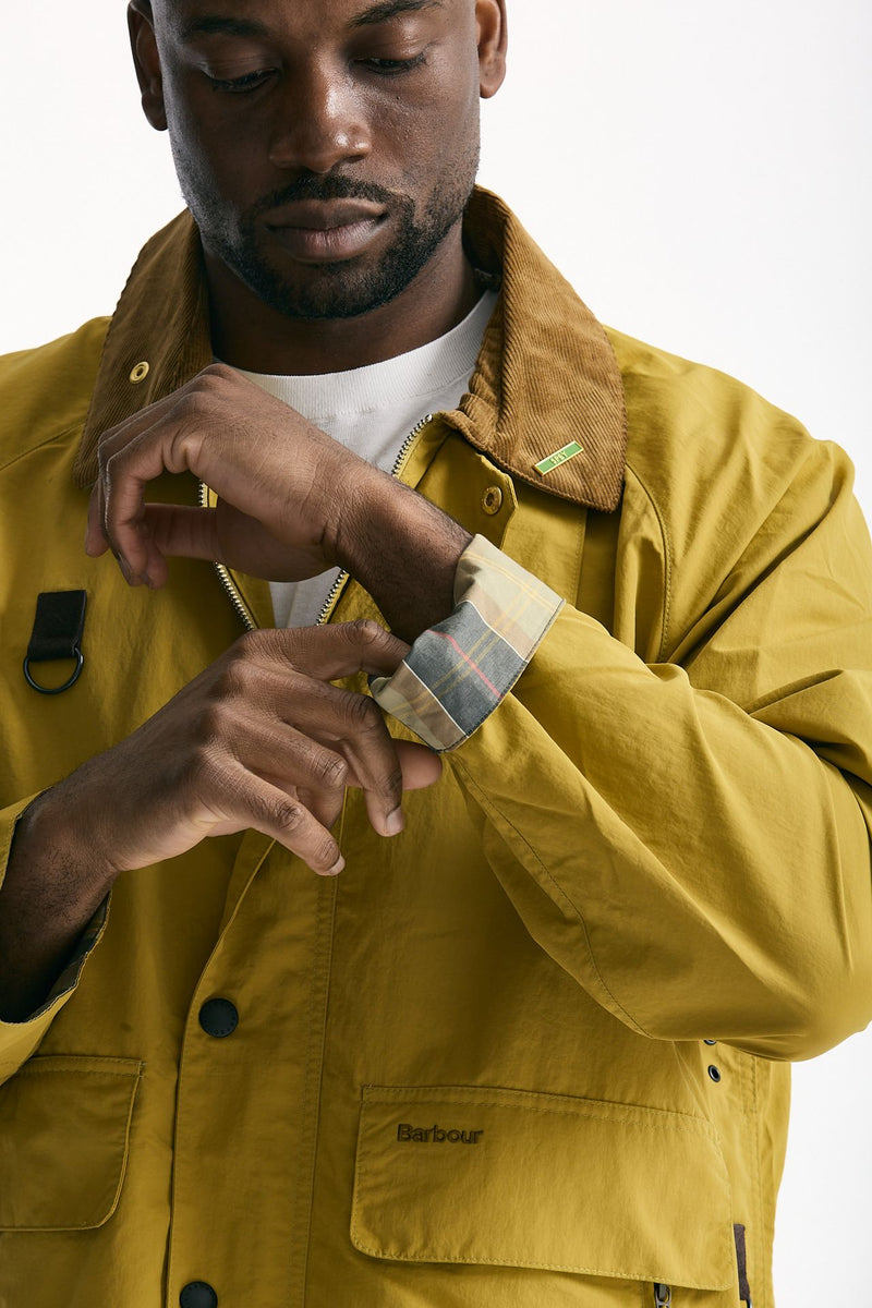 Giacca ICONS SPEY in cotone e nylon lavato giallo men Barbour - 10