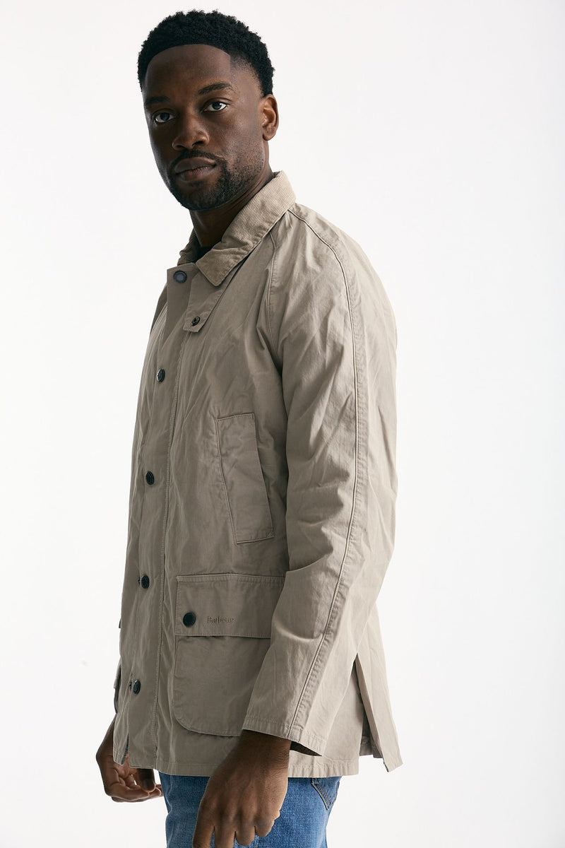 Giacca ASHBY CASUAL in cotone lavato beige men Barbour - 3