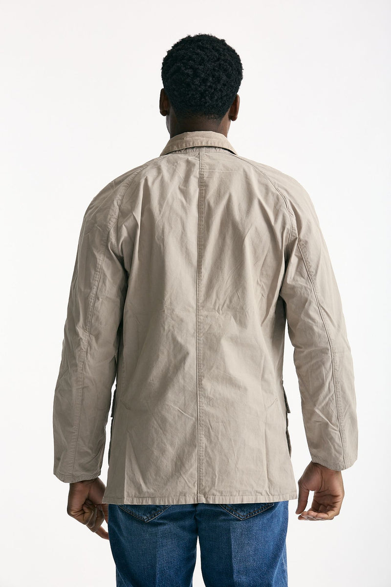 Giacca ASHBY CASUAL in cotone lavato beige men Barbour - 4