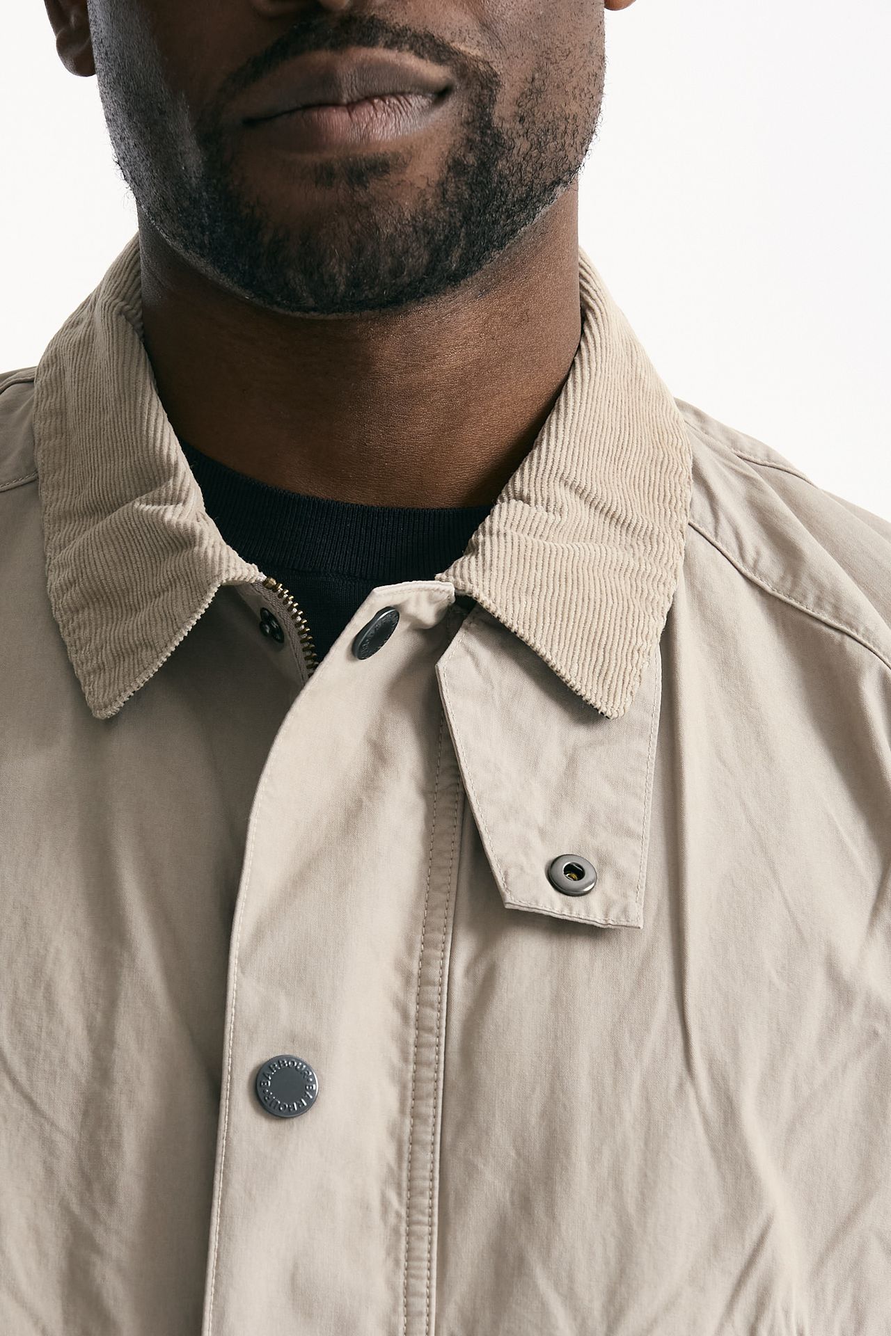 Giacca ASHBY CASUAL in cotone lavato beige men Barbour - 8