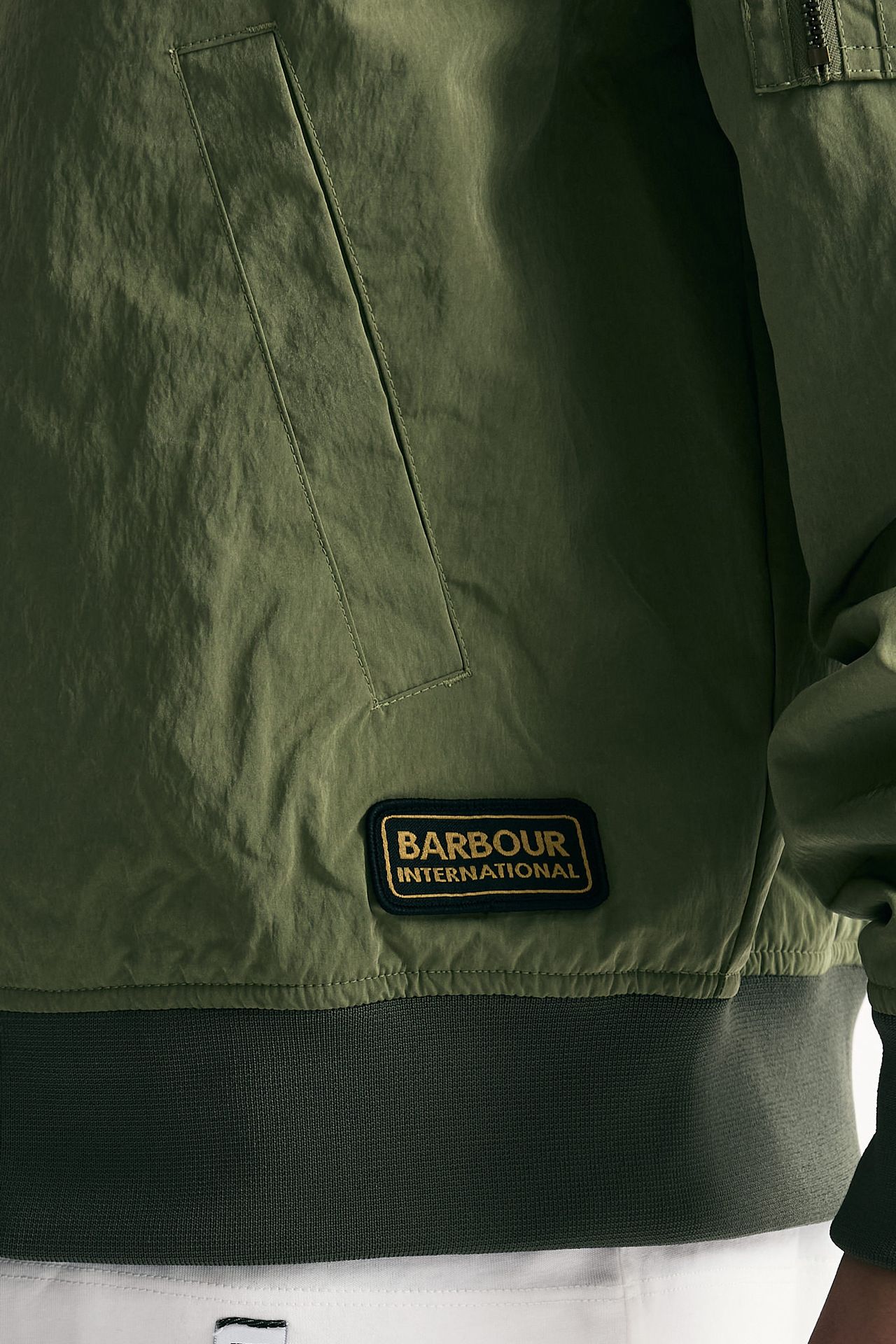 Bomber FENTON CASUAL JACKET nylon verde men Barbour - 6