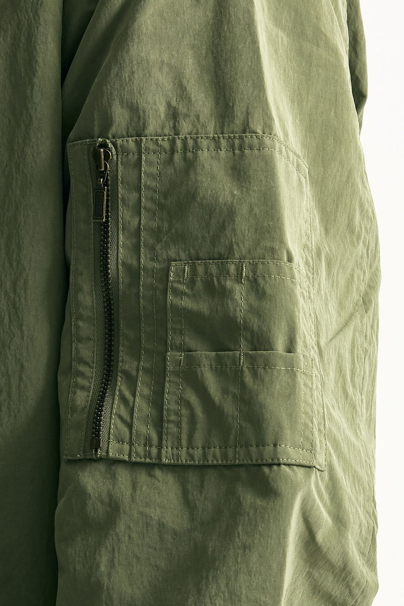 Bomber FENTON CASUAL JACKET nylon verde men Barbour - 7